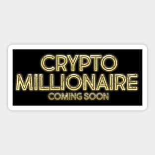 Crypto Millionaire Sticker
